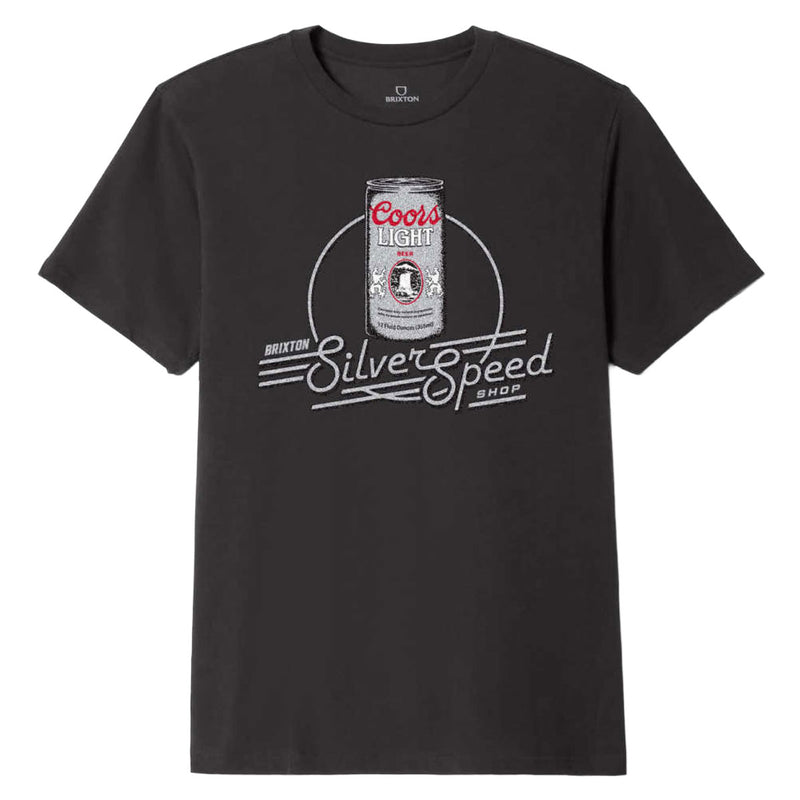 Coors Light Caster Short Sleeve Tee- Black