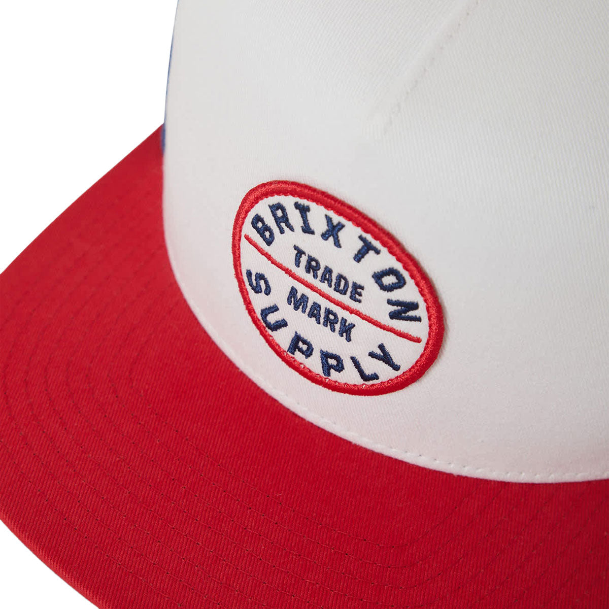 Oath Trucker Hat- White/ Midnight Blue/ Adrenaline Rush