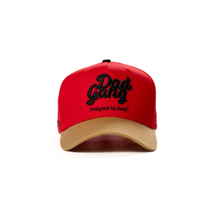 Dad Gang Logo - Red, Gold & Black