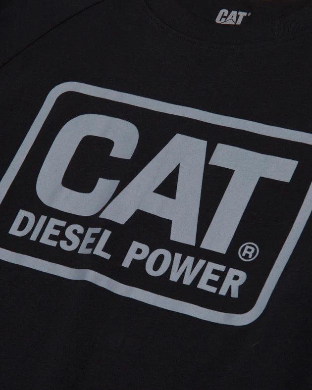 Cat Diesel Power L/S Tee - Black - Purpose-Built / Home of the Trades