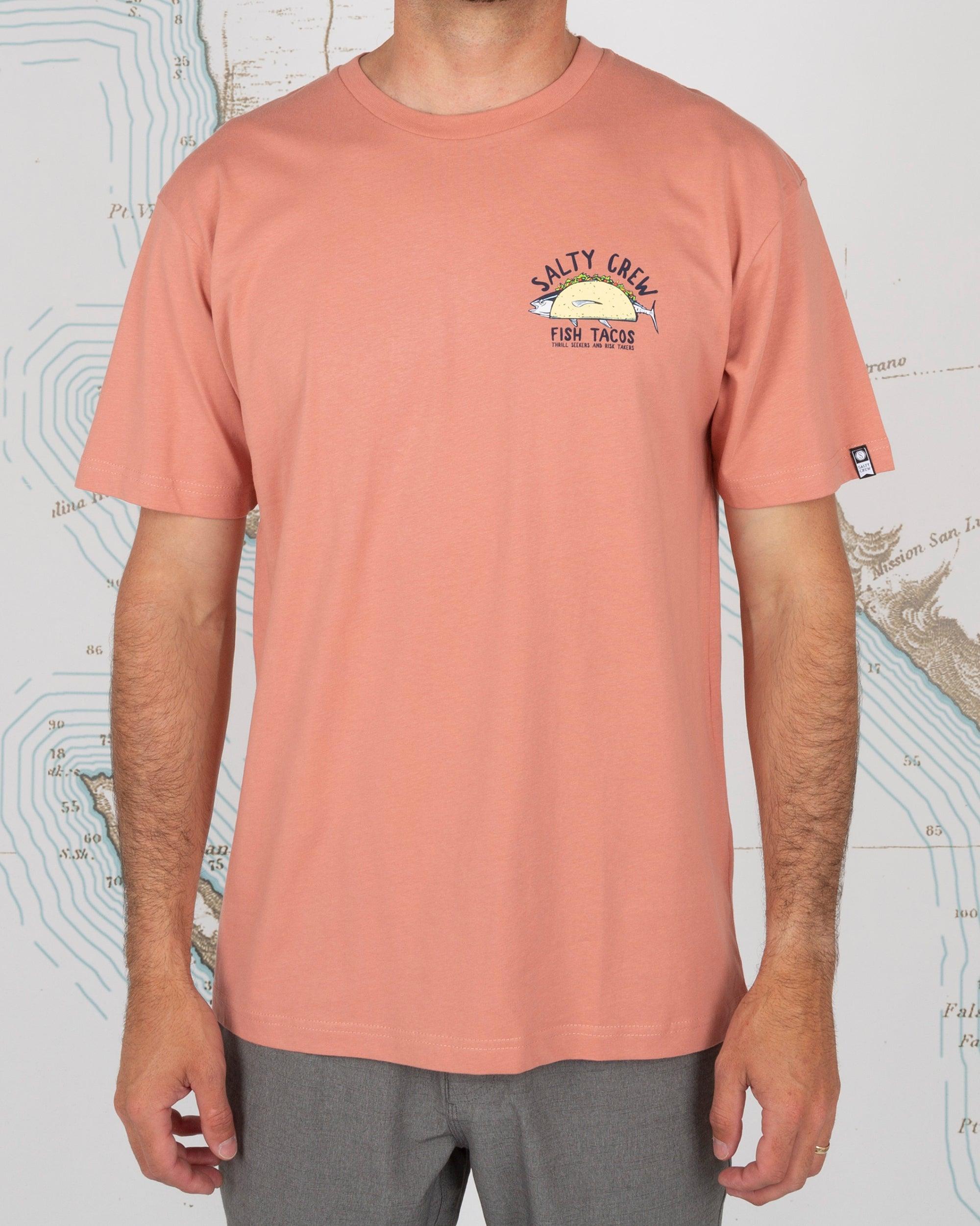 Baja Fresh S/S Tee Coral - Purpose-Built / Home of the Trades