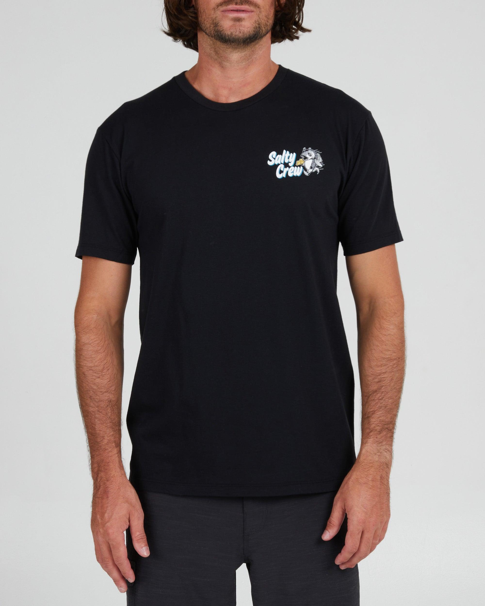 Fish & Chips S/S Premium Tee - Black - Purpose-Built / Home of the Trades