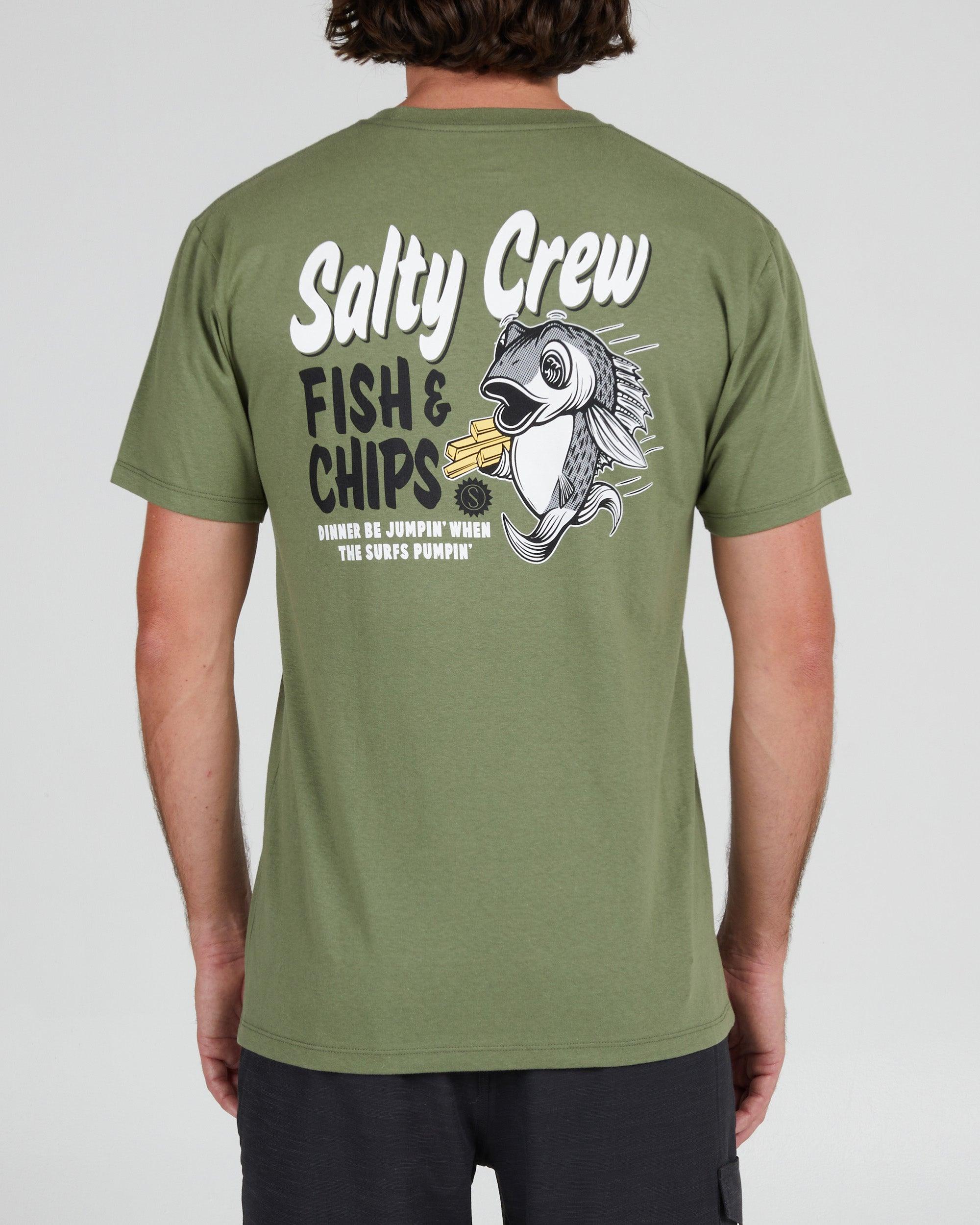Salty Crew In Fishing We Trust T-Shirt - Buy now