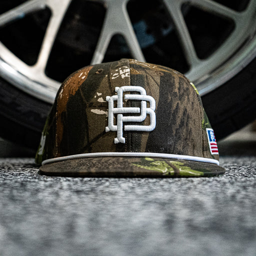 PB Crest Rope Snapback, Camo