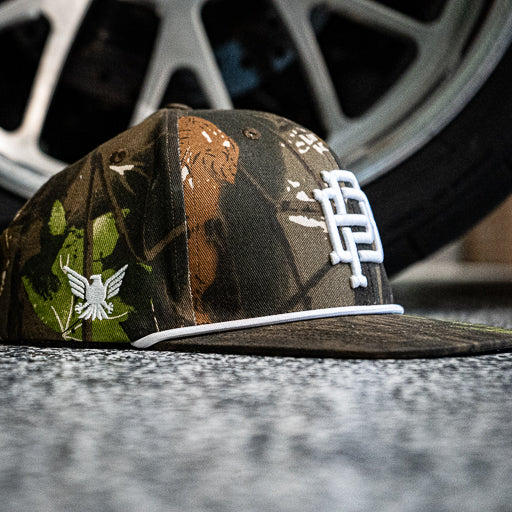 PB Crest Rope Snapback, Camo