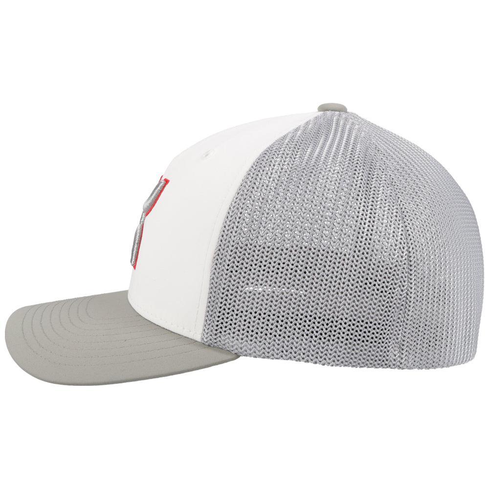 Coach Hat L/XL - White/Grey