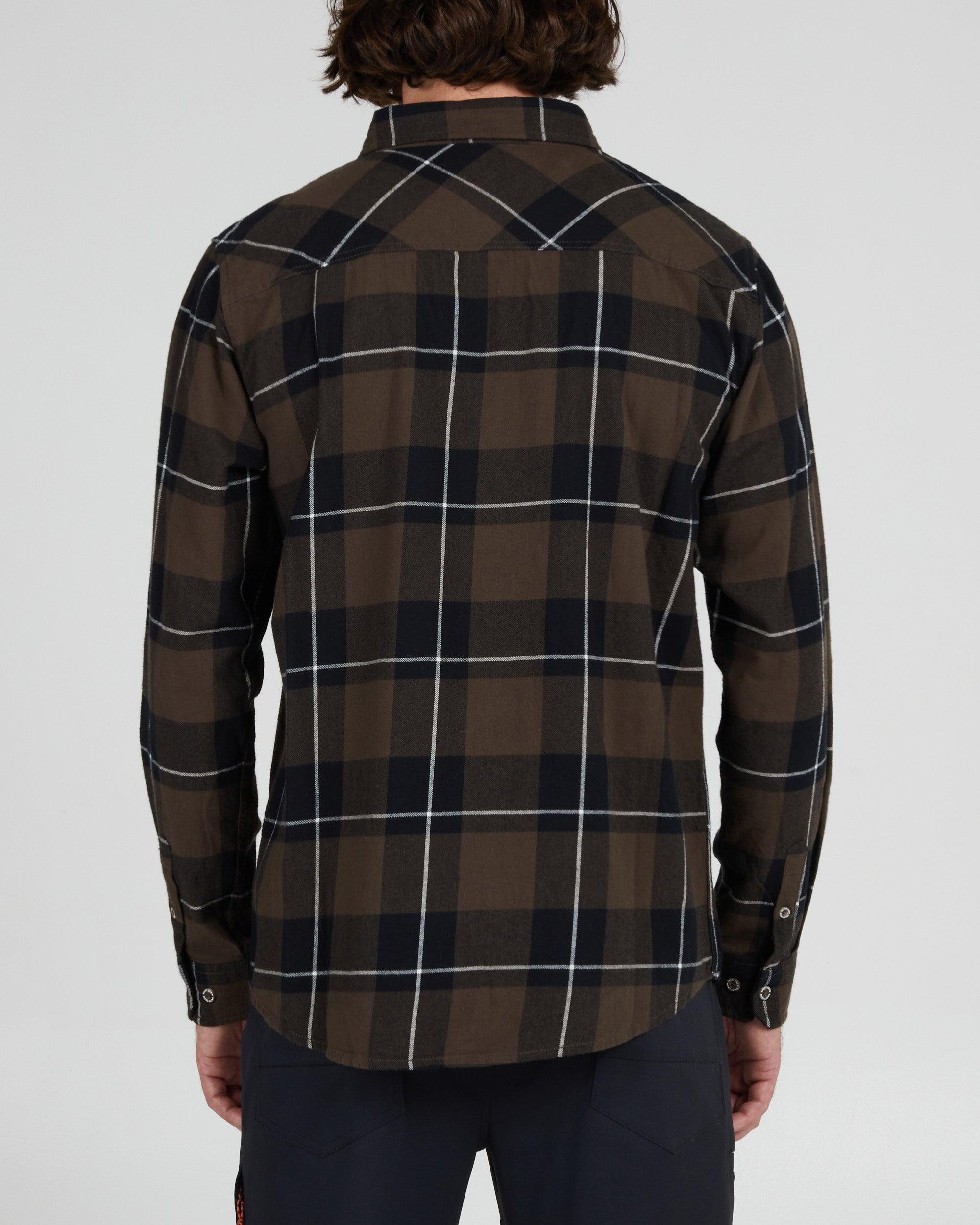 First Light Flannel - Black/Brown - Purpose-Built / Home of the Trades