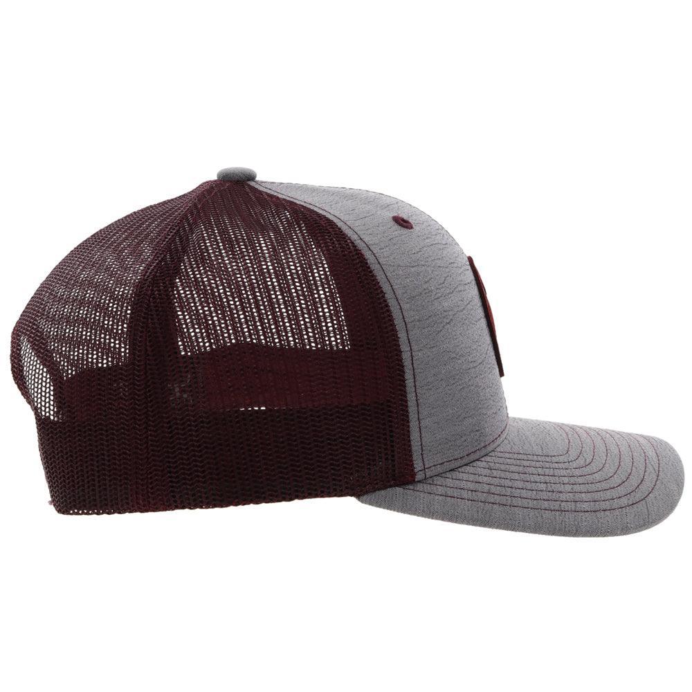 Blush Hat - Grey/Burgundy - Purpose-Built / Home of the Trades