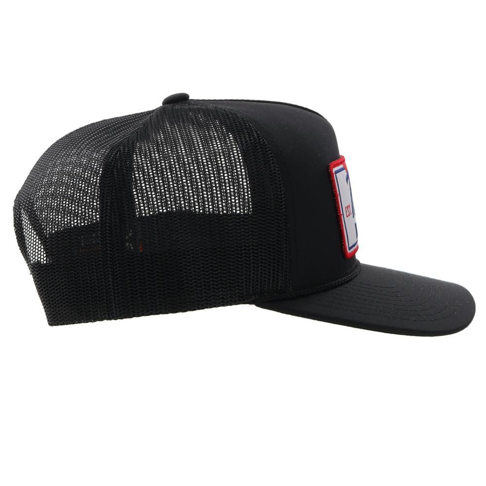 Pabst Rectangle Patch Hat - Black - Purpose-Built / Home of the Trades