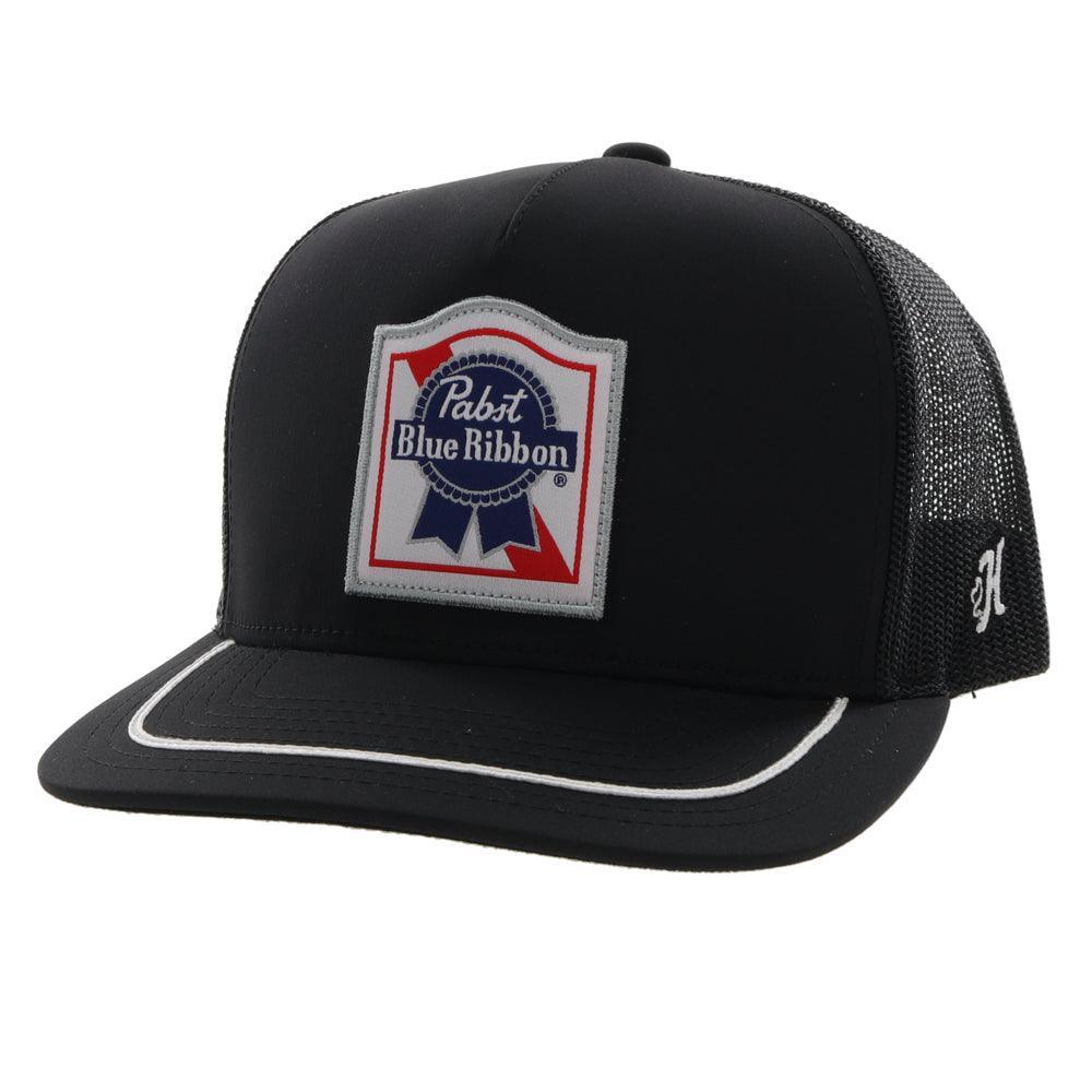 Pabst Blue Ribbon Hat - Black/Red/White - Purpose-Built / Home of the Trades