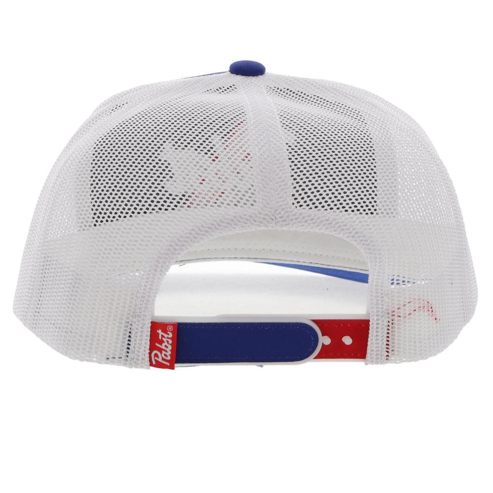 Pabst Blue Ribbon Hat - Blue/White - Purpose-Built / Home of the Trades