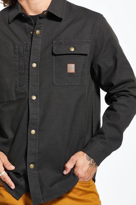 Builders Stretch L/S OverShirt - Washed Black - Purpose-Built / Home of the Trades