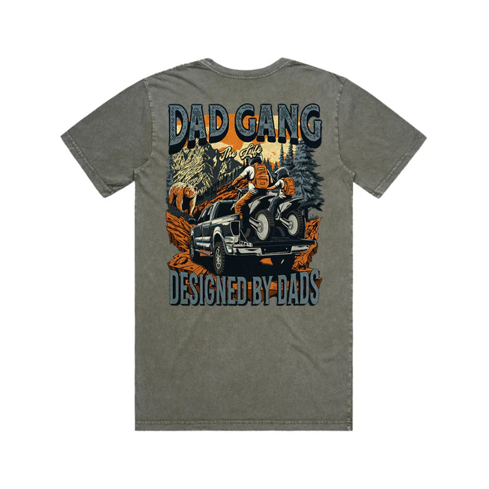 DG Tee - Mt. Adventure - Faded Green