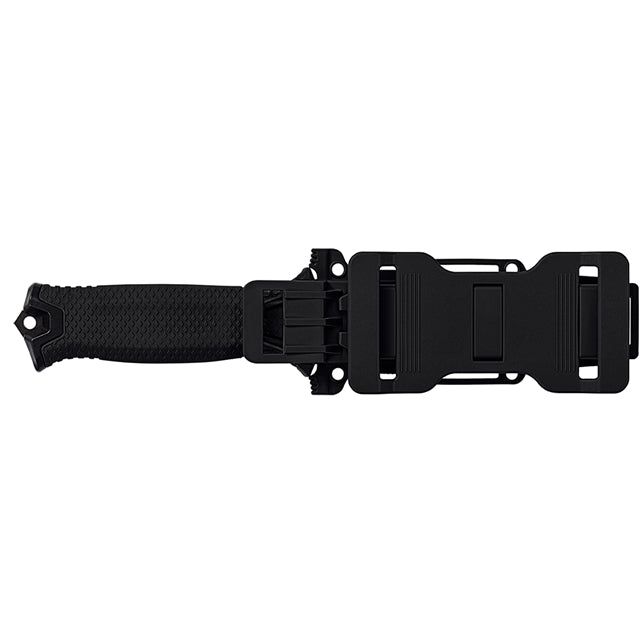 Strongarm Sheath Knife - Black, Plain Edge