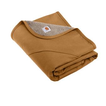 Firm Duck Sherpa-Lined Blanket, Carhartt Brown