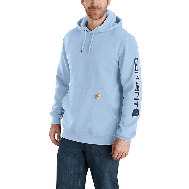 Superior blue carhartt hoodie sales