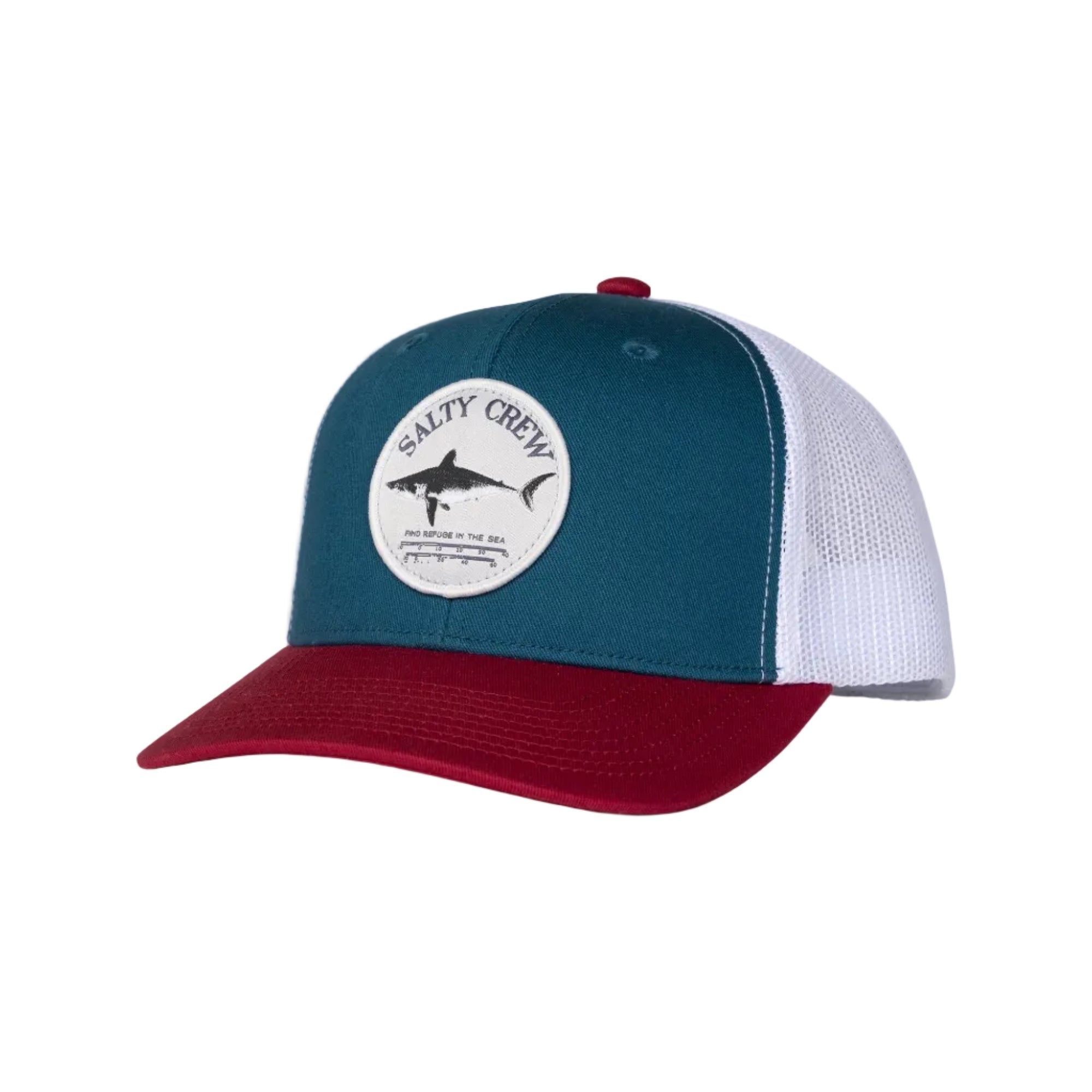 Bruce Retro Trucker- Red/White/Blue