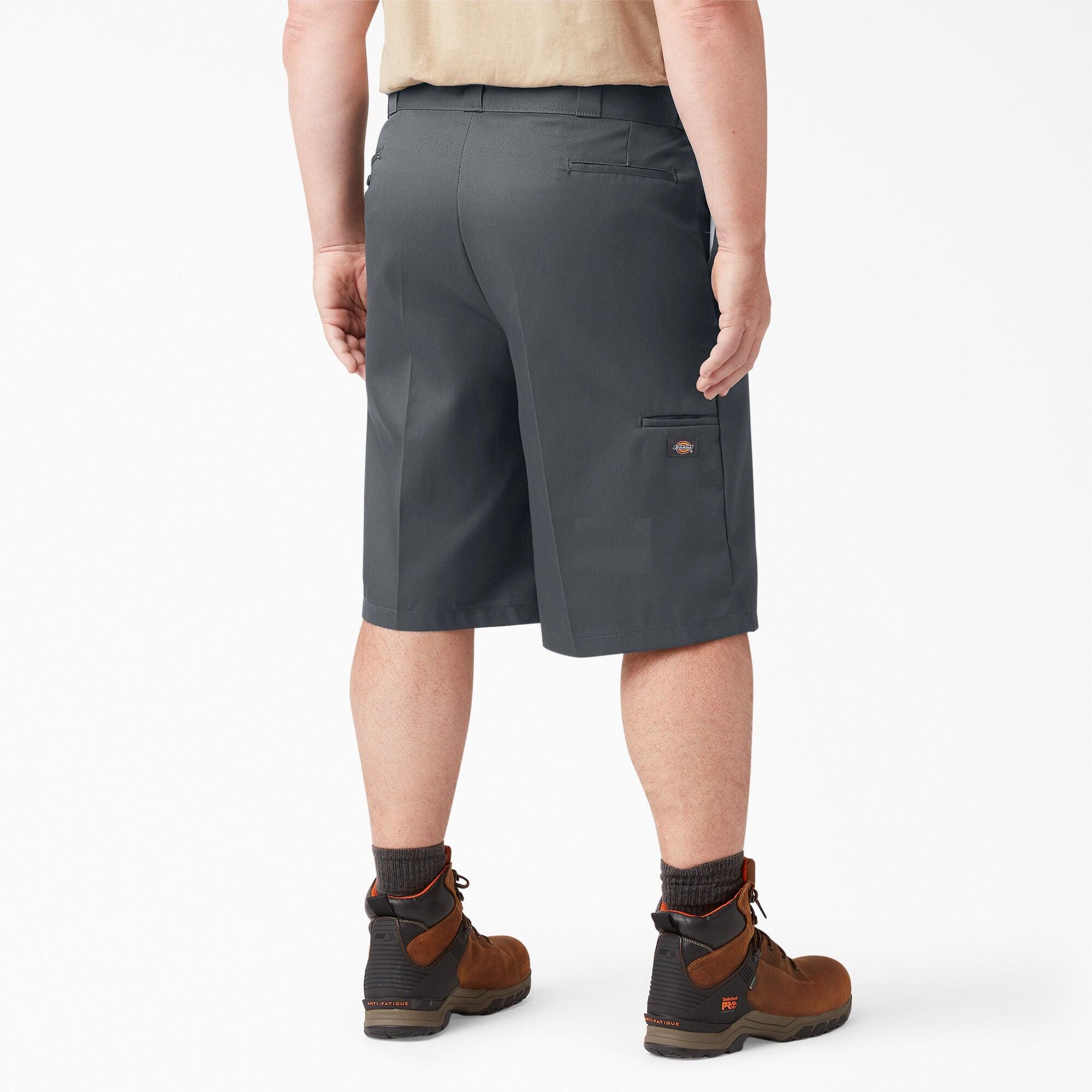 13" Loose Fit Multi-Use Pocket Work Shorts - Charcoal - Purpose-Built / Home of the Trades