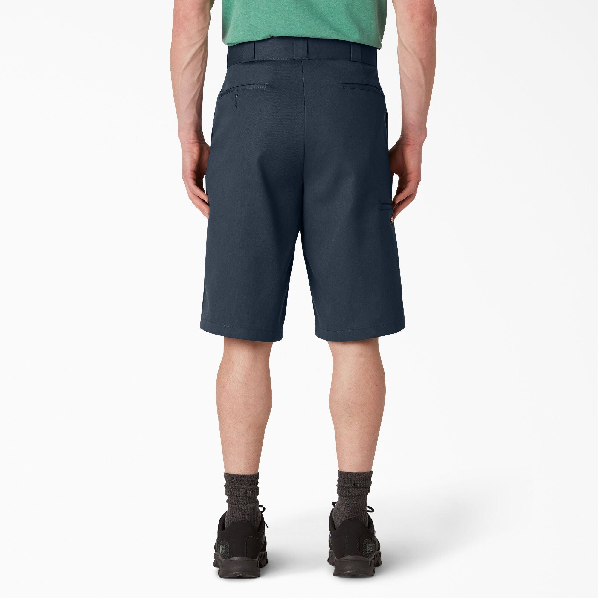 13" Loose Fit Multi-Use Pocket Work Shorts - Dark Navy