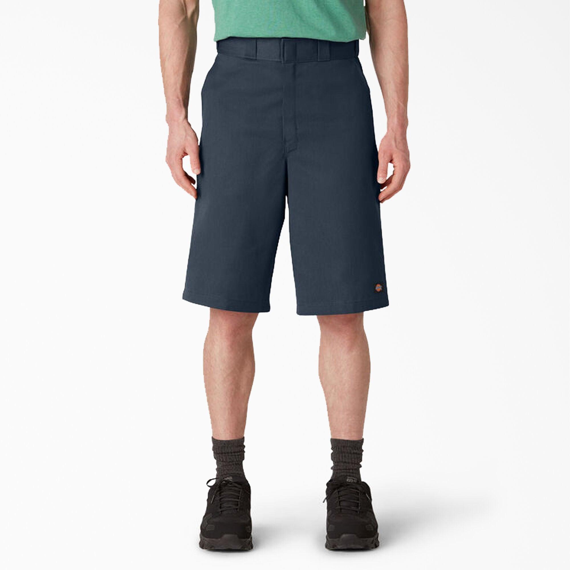 13" Loose Fit Multi-Use Pocket Work Shorts - Dark Navy