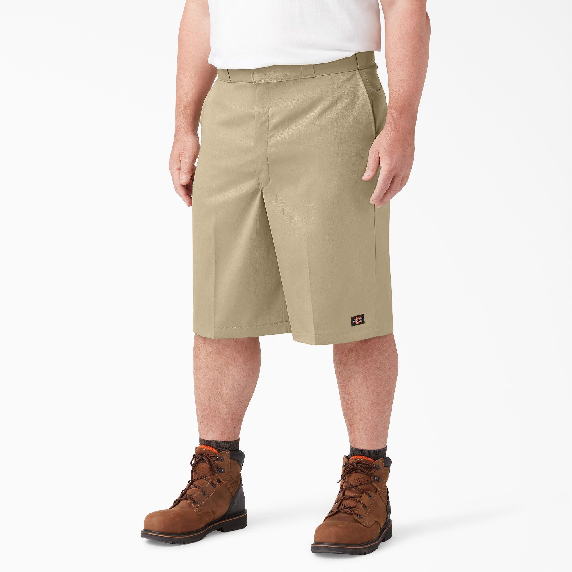 13" Loose Fit Multi-Use Pocket Work Shorts - Khaki - Purpose-Built / Home of the Trades