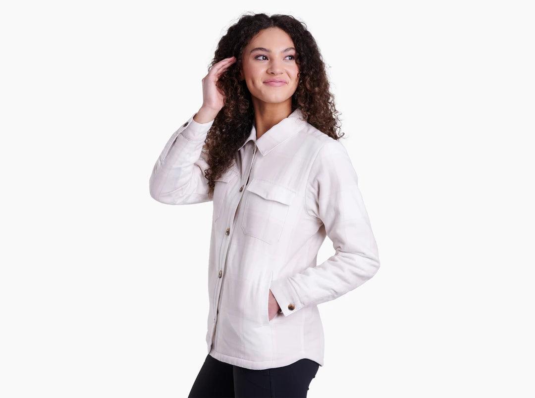 Women's Ember Shirt Jacket - Stone - Purpose-Built / Home of the Trades