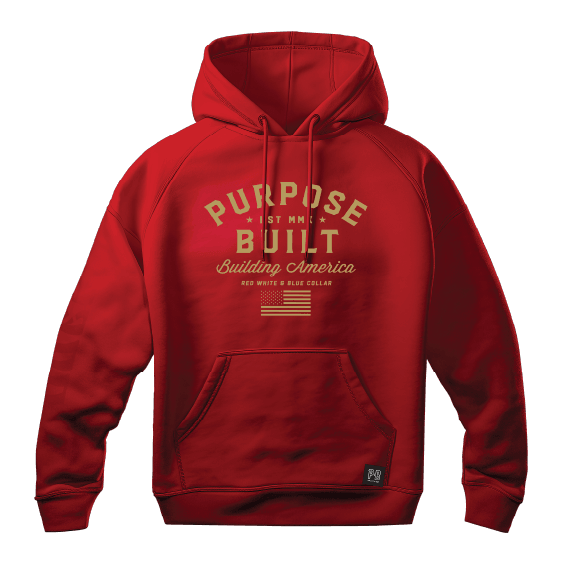 Gameday Hoodie, SF Red - Purpose-Built / Home of the Trades