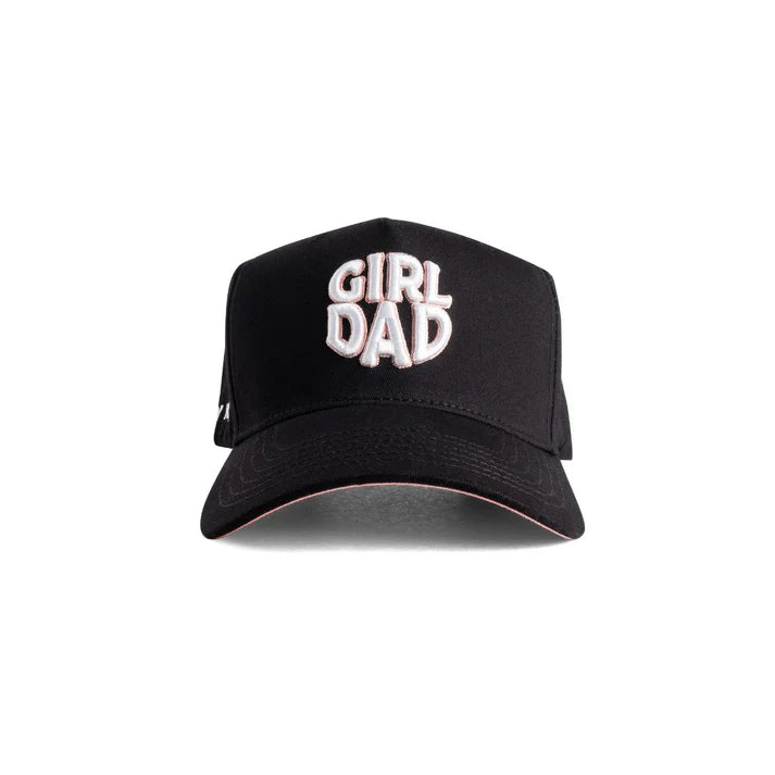 Dad's Heart (Girl Dad) - Black/Pink