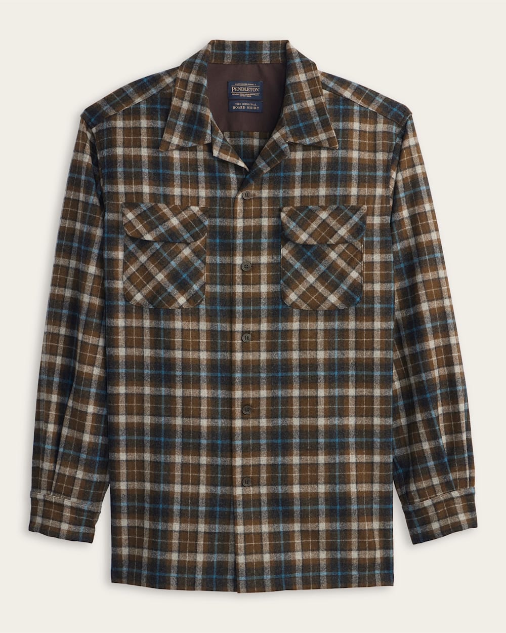 The Original Board Shirt - Brown Plaid