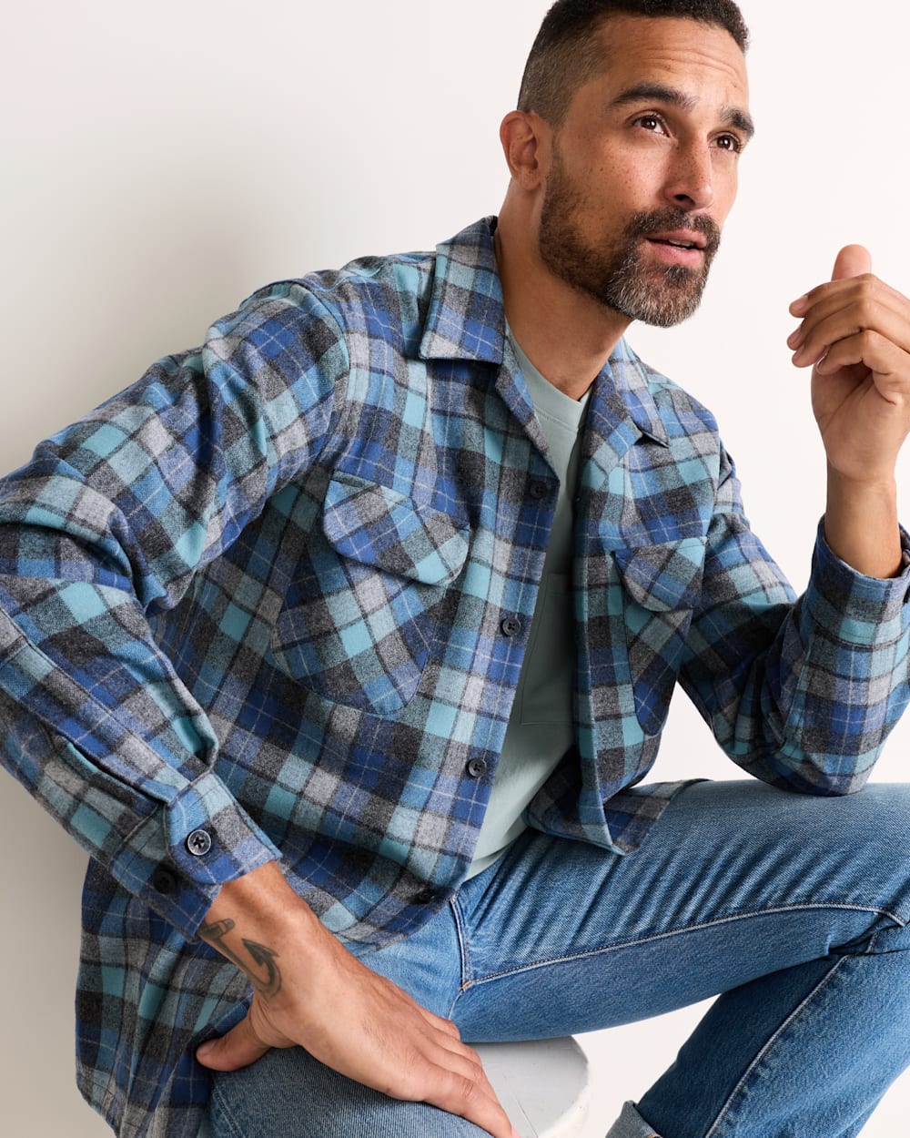 The Original Board Shirt - Blue Original Surf