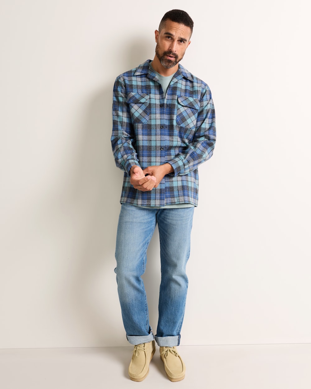 The Original Board Shirt - Blue Original Surf