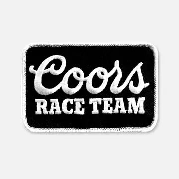 Banquet Race Team Patch, Black & White