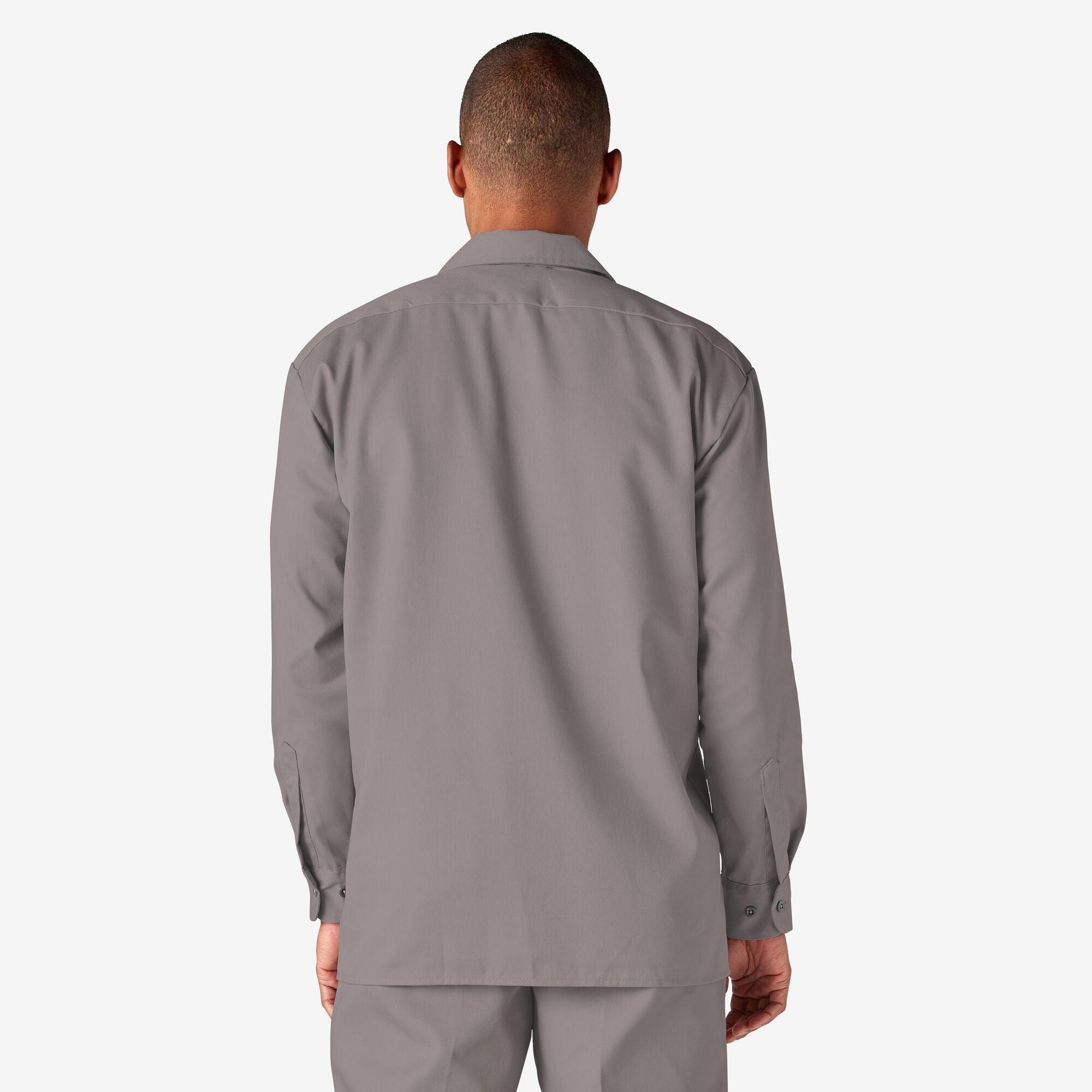 Long Sleeve Work Shirt, Silver - Purpose-Built / Home of the Trades