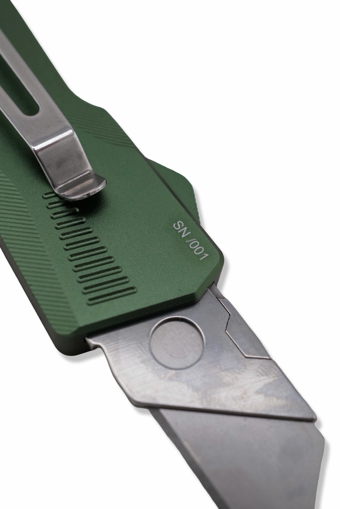 Crimson x Purpose-Built - FTW Auto Utility Blade // Green