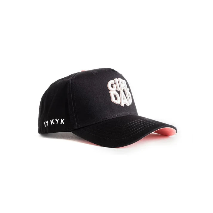 Dad's Heart (Girl Dad) - Black/Pink