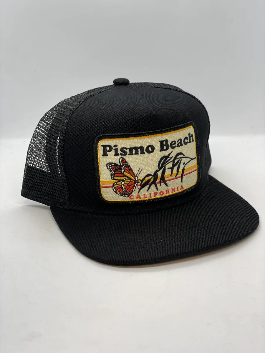 Pismo Beach Butterfly California Pocket Hat