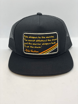 Warriors - Dub Nation Quote Pocket Hat - Purpose-Built / Home of the Trades