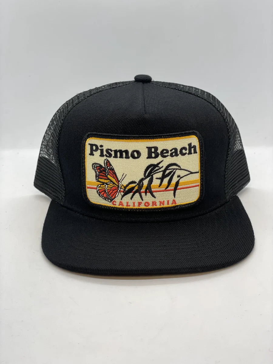 Pismo Beach Butterfly California Pocket Hat