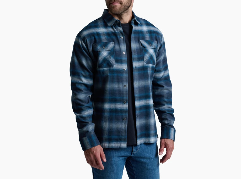 DILLINGER FLANNEL LS - BLUE RIDGE