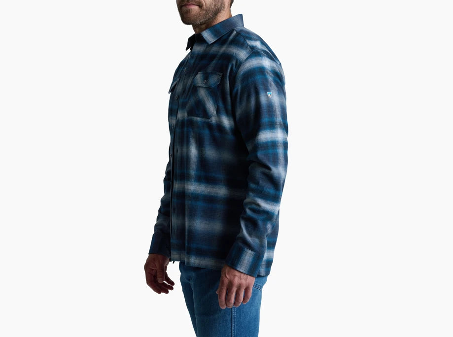 DILLINGER FLANNEL LS - BLUE RIDGE