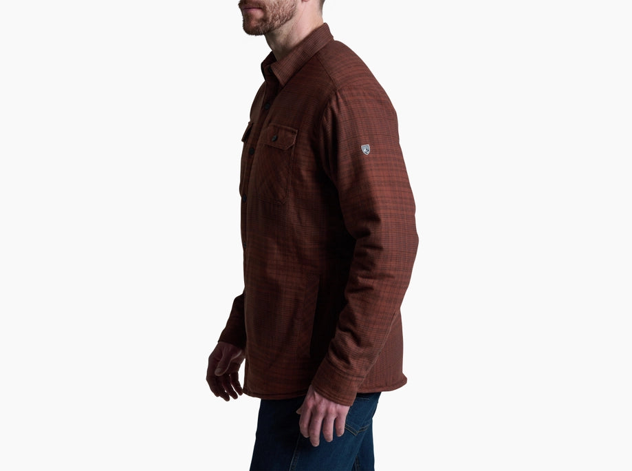 JOYRYDR SHIRT JAC- RUSTIC BRICK