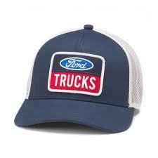 22005A-FORD TRUCK HAT IVORY NAVY - Purpose-Built / Home of the Trades