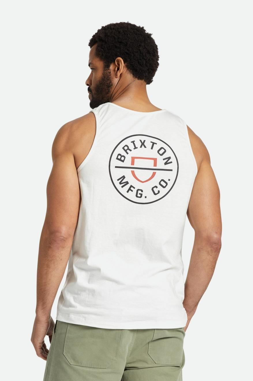 Crest Tank Top - Off White - Purpose-Built / Home of the Trades
