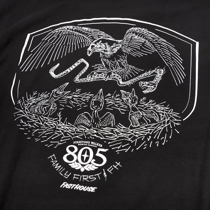 805 Family First Tee - Black - Purpose-Built / Home of the Trades