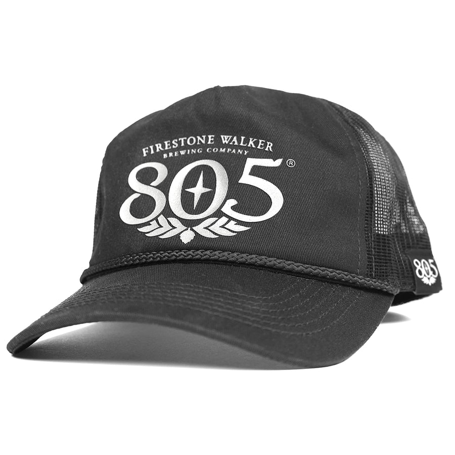 805 Premier Tonal Trucker Hat - Black - FASTHOUSE - Headwear