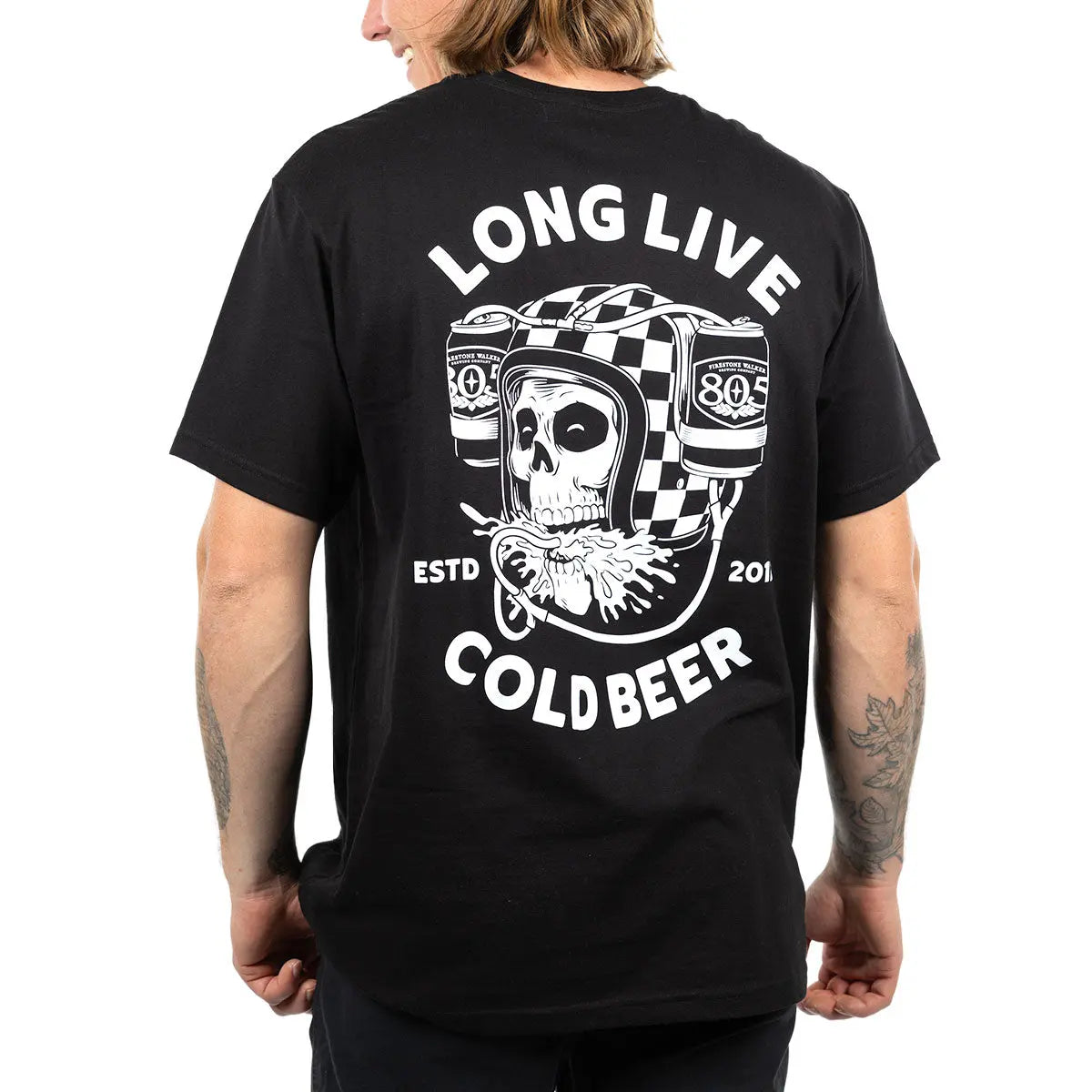 805 Helmet Head S/S Tee - Black