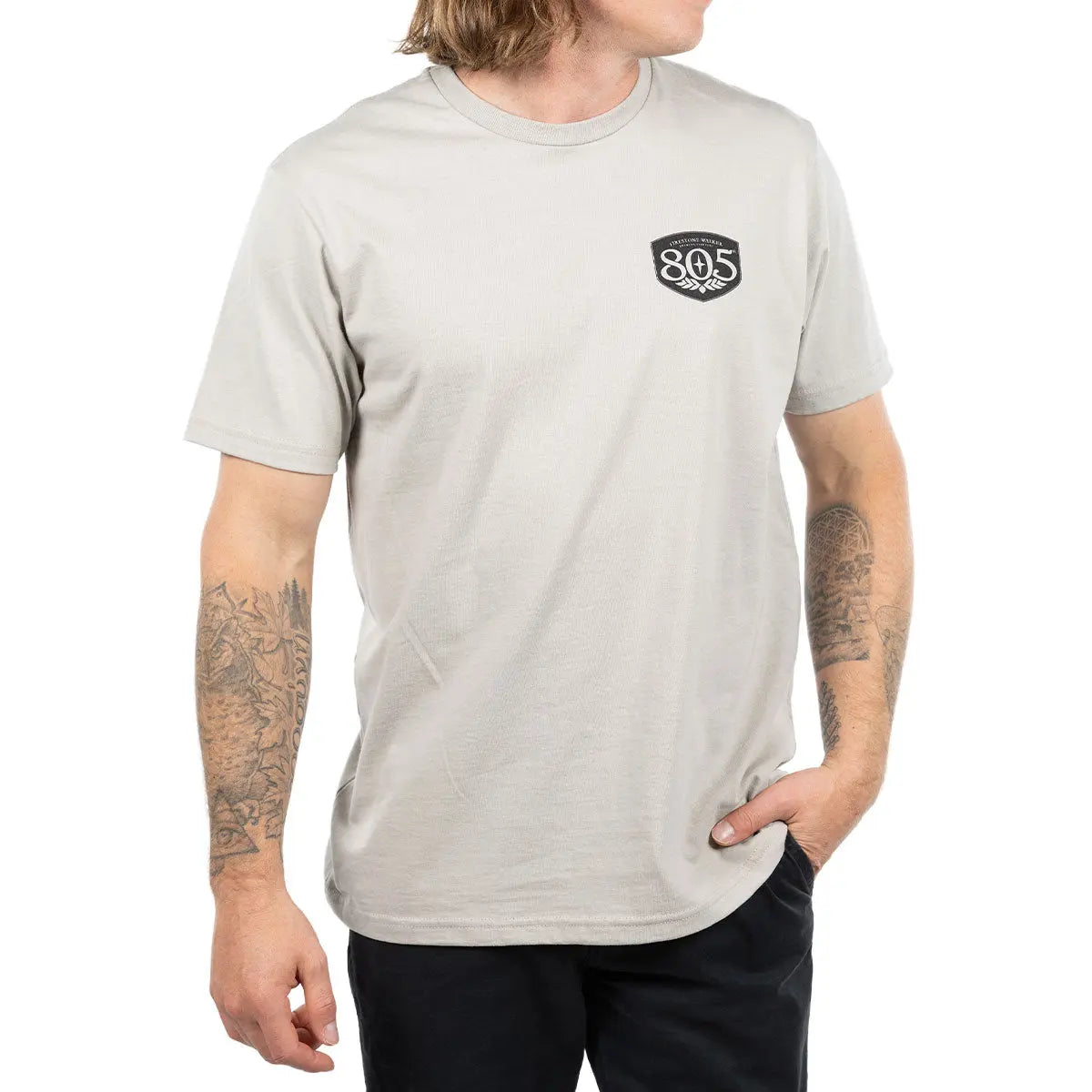 805 Outlaw S/S Tee - Light Gray
