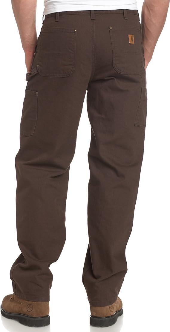 B136 - Washed Duck Double Front Dungaree - Dark Brown - Purpose-Built / Home of the Trades