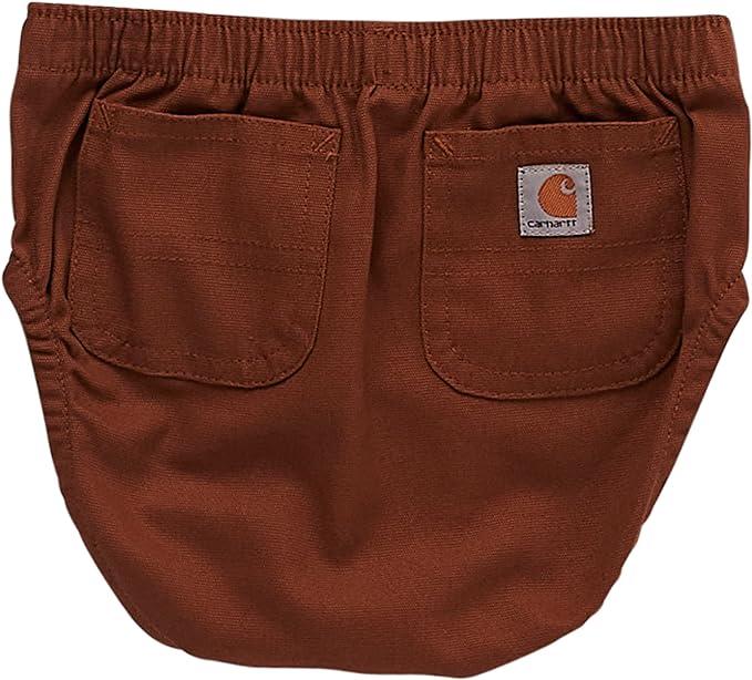 Youth Canvas Diaper Cover - Brown - Purpose-Built / Home of the Trades