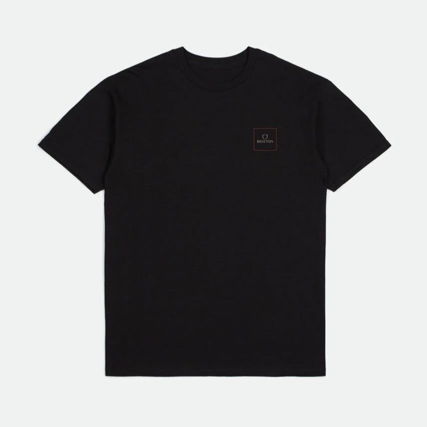 ALPHA SQUARE S/S STANDARD TEE, Black & Red